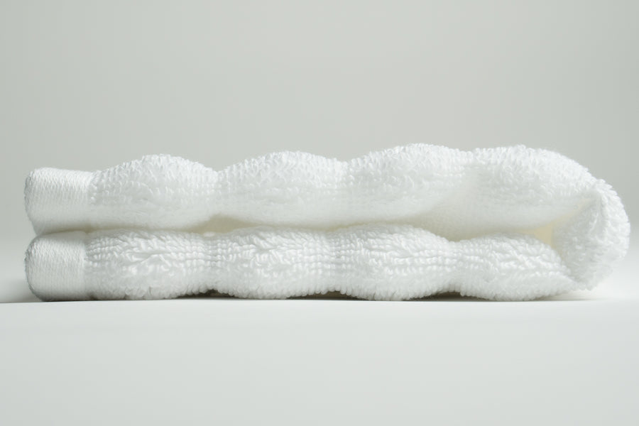 White Nutrl Washcloth Towel